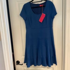 Summer Designer Dress -  Royal Blue - Lavia - Made in Italy